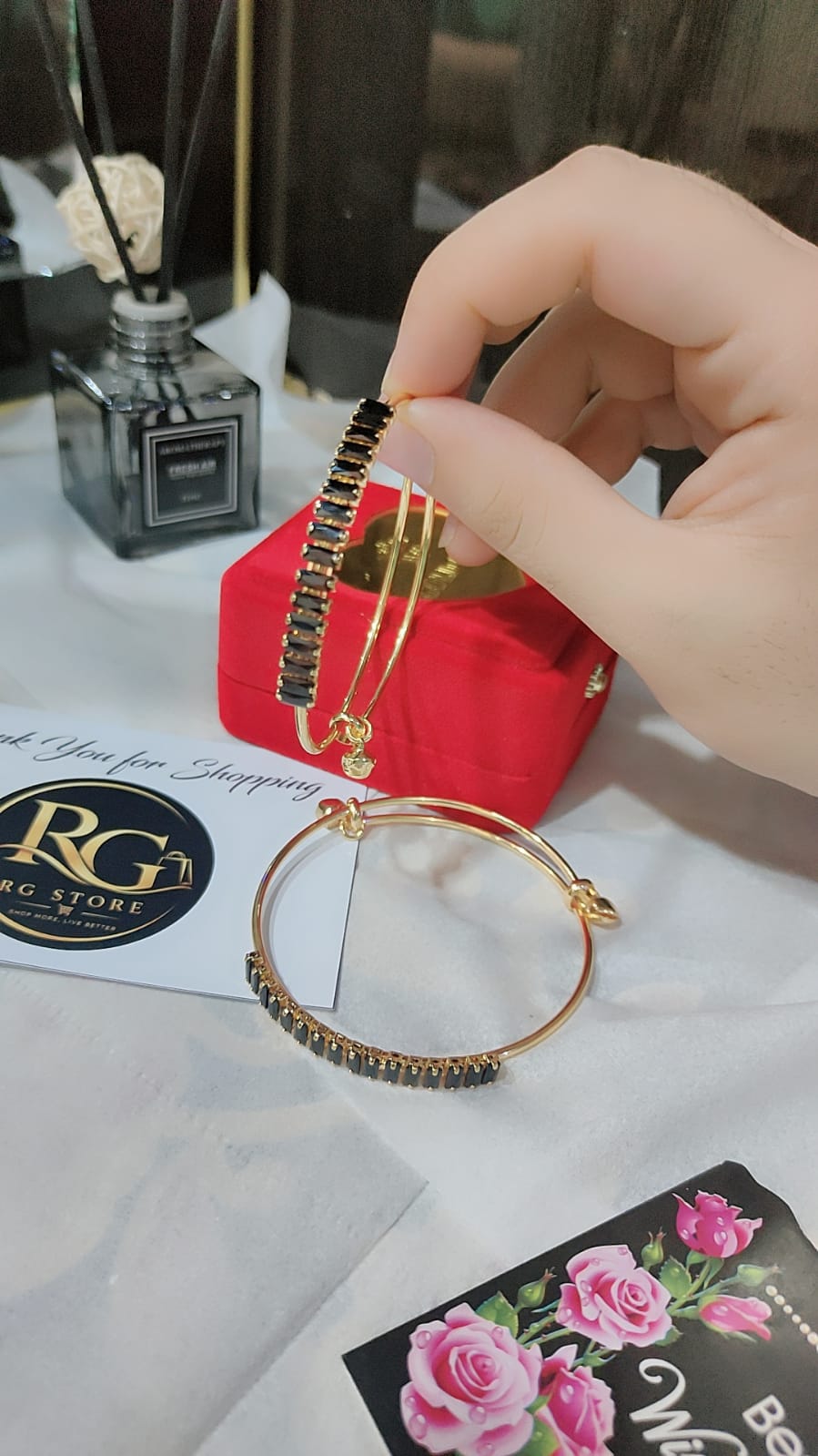 Black and Golden Elegant Statement design